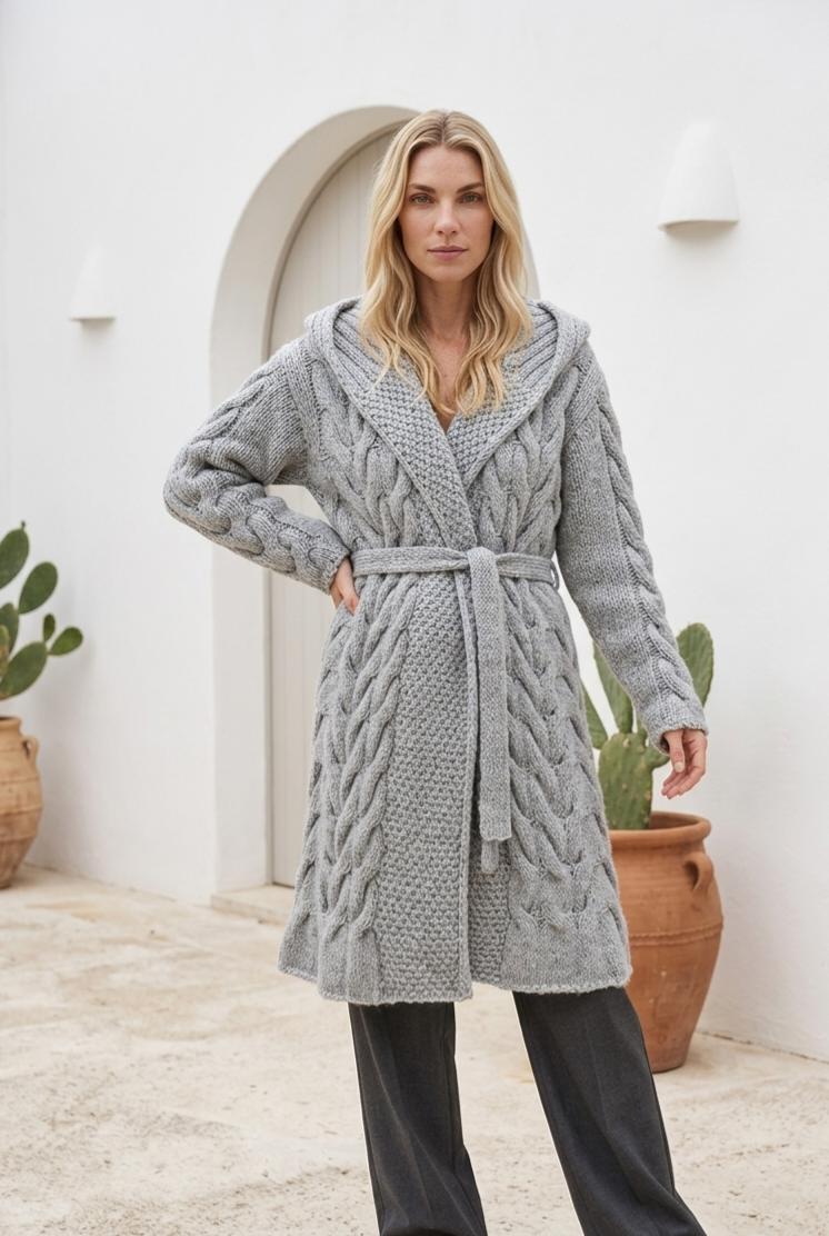Cardigan Lungo Donna