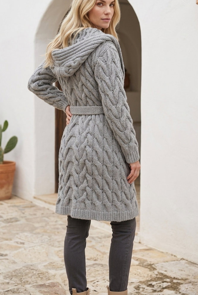 Cardigan Lungo Donna