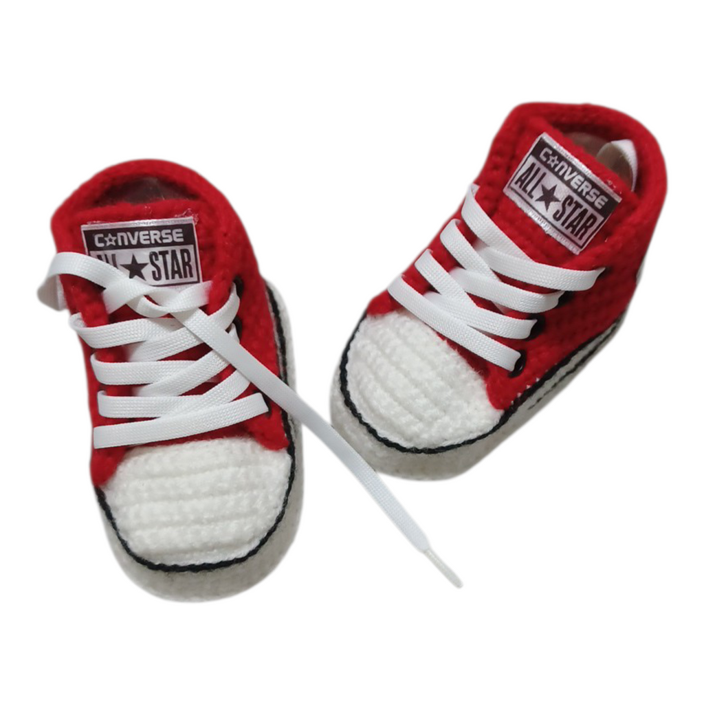Scarpine Neonato all'Uncinetto